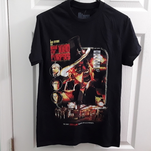 House Of 1000 Corpses Rob Zombie Graphic Horror Tee NWT - Picture 4 of 8